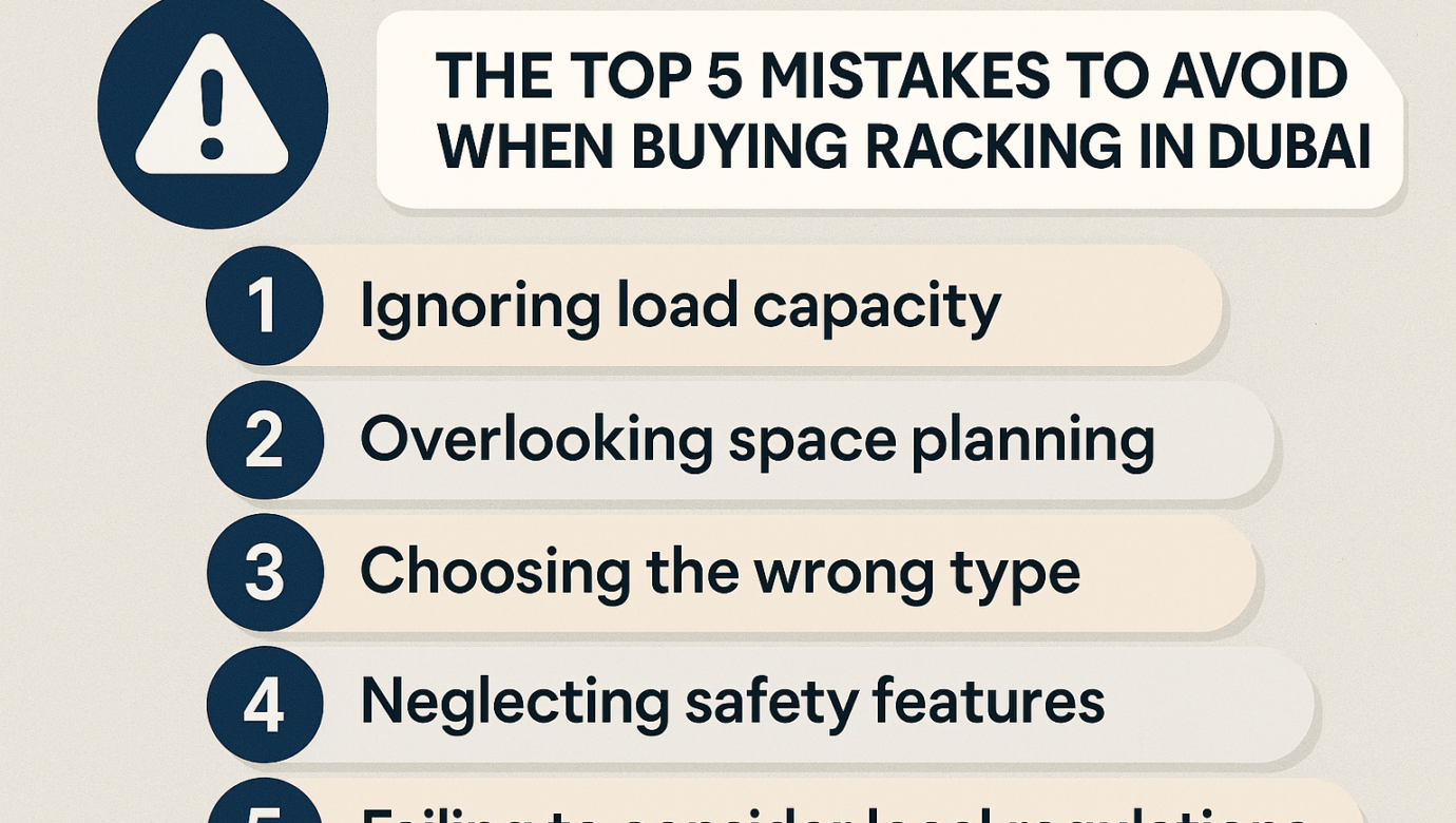 The Top 5 Mistakes to Avoid When Buying Racking in Dubai