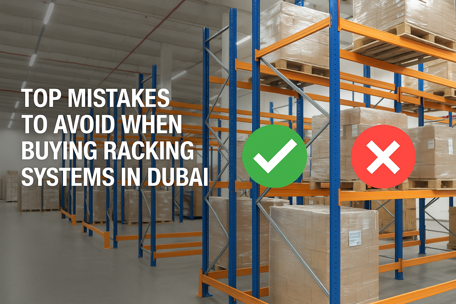 Top Mistakes to Avoid When Buying Racking Systems in Dubai