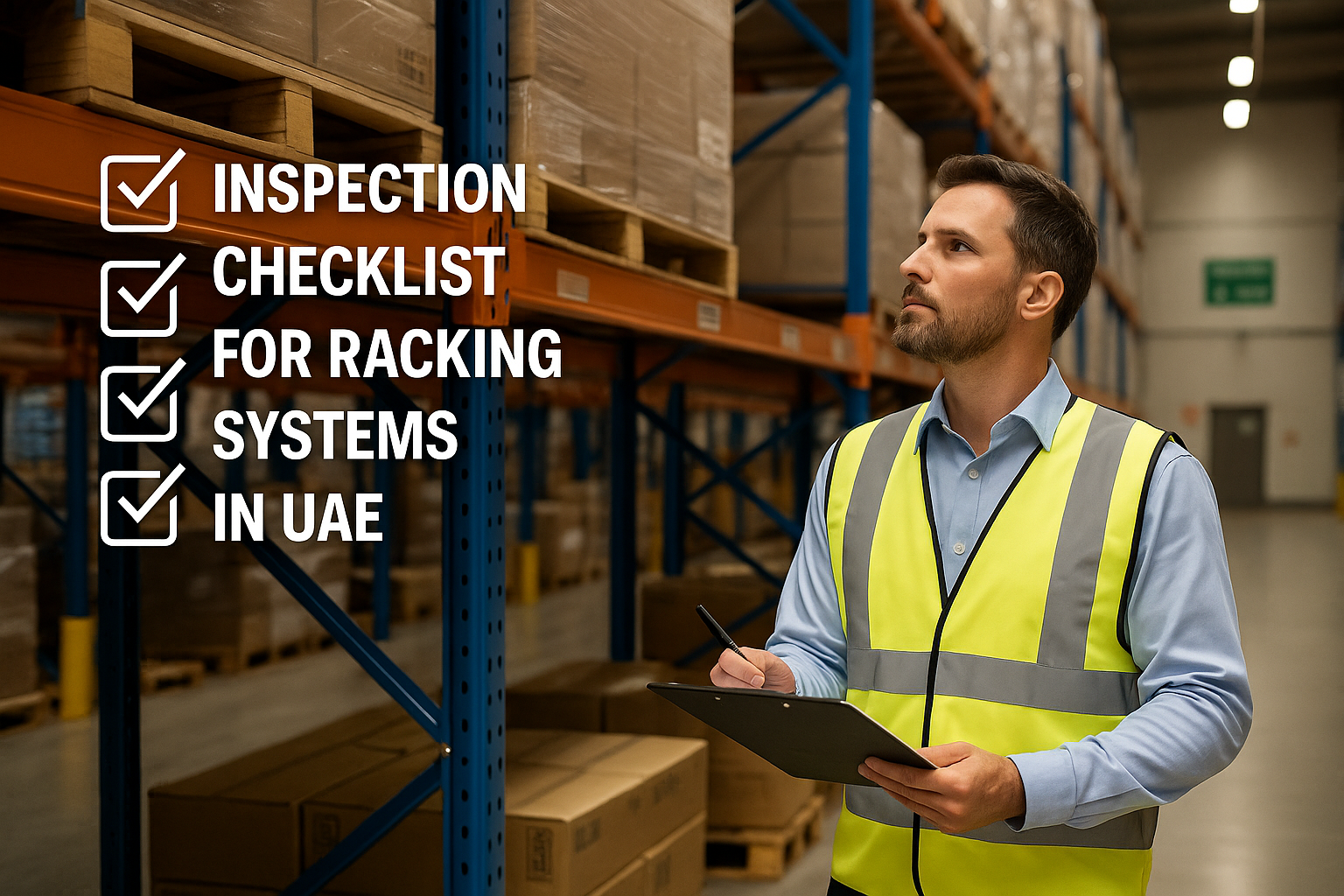 Inspection Checklist for Racking Systems in UAE