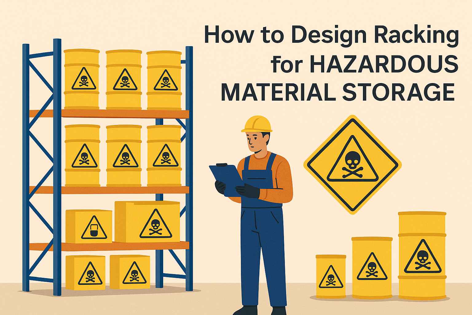 How to Design Racking for Hazardous Material Storage