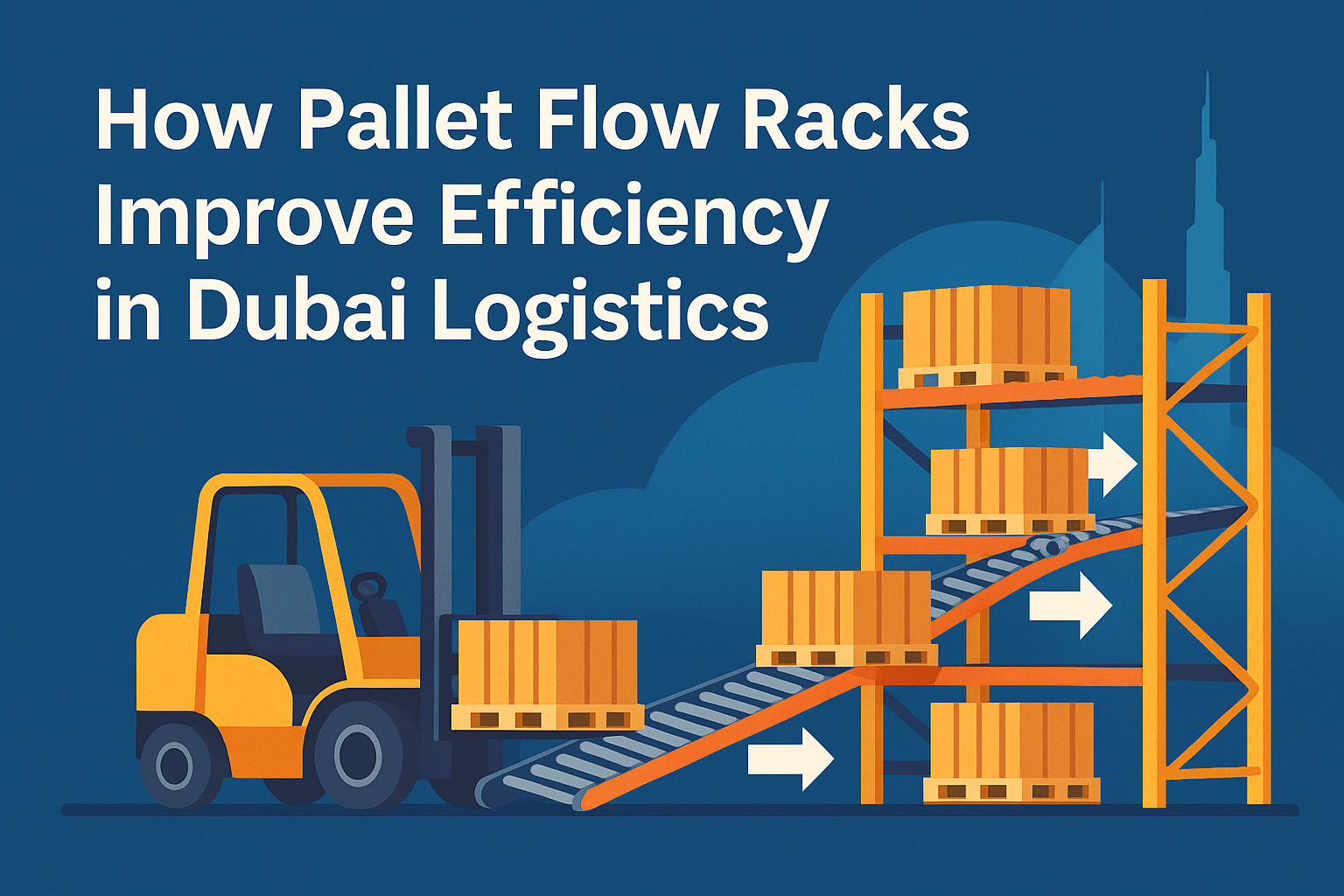 How Pallet Flow Racks Improve Efficiency in Dubai Logistics