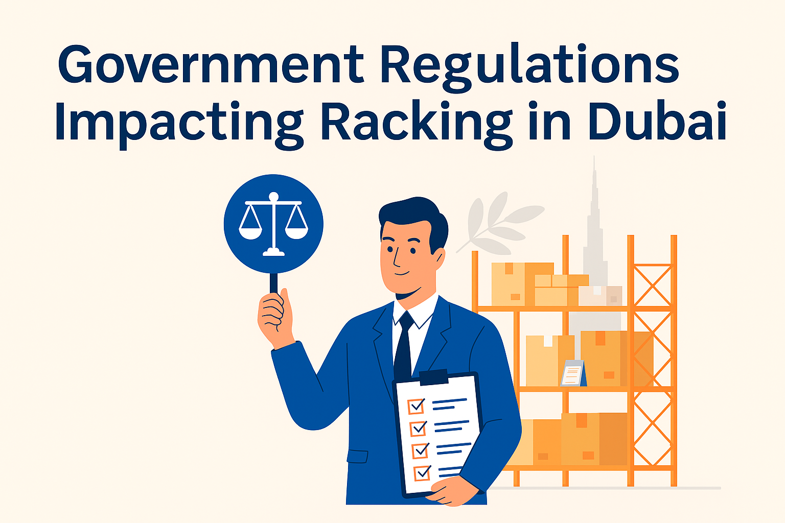 Government Regulations Impacting Racking in Dubai