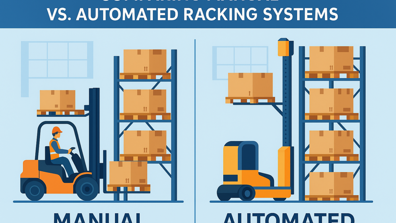 Comparing Manual vs. Automated Racking Systems: Which One Is Right for Your Warehouse?