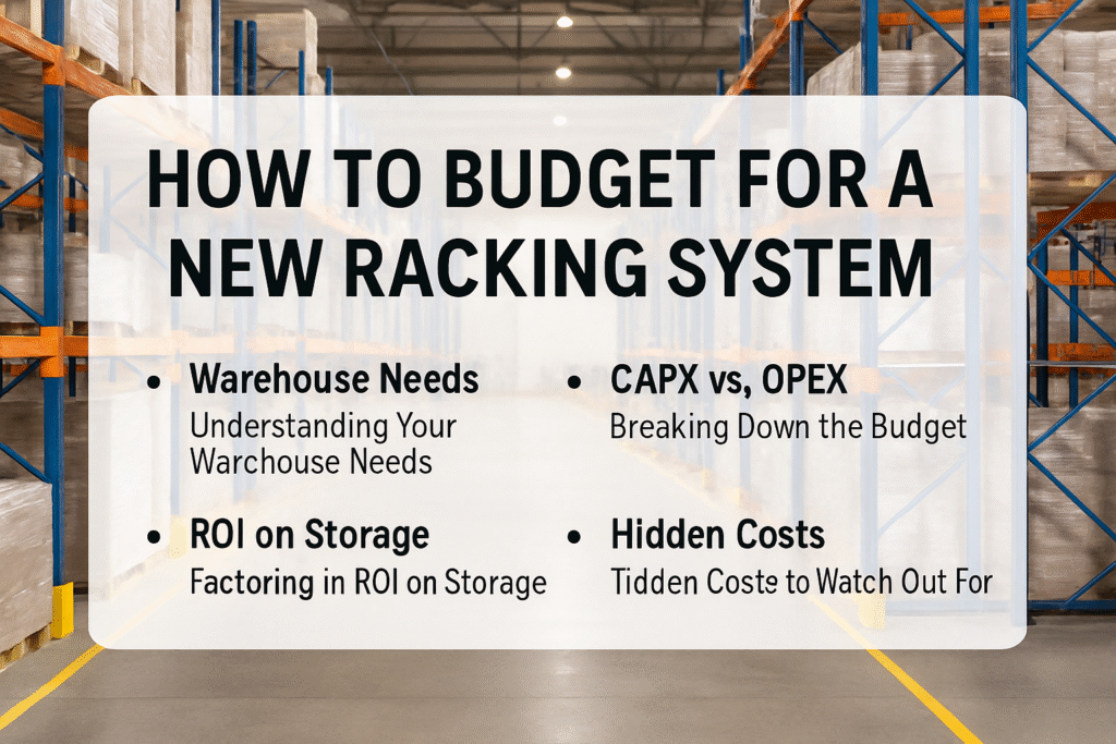 How to Budget for a New Racking System
