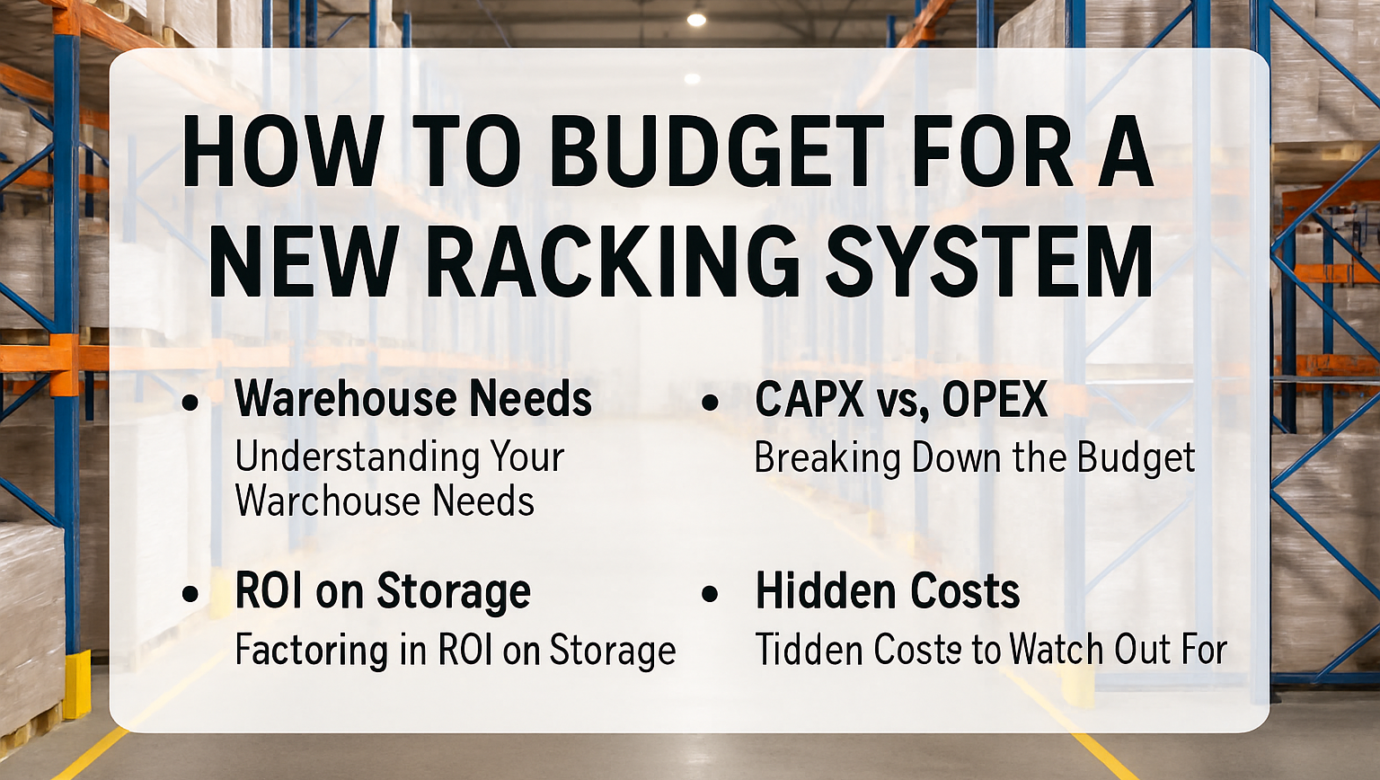 How to Budget for a New Racking System