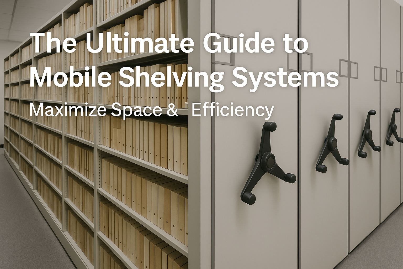 The Ultimate Guide to Mobile Shelving Systems: Maximize Space & Efficiency