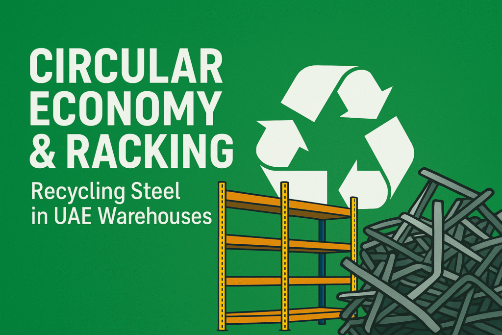 Circular Economy & Racking: Recycling Steel in UAE Warehouses