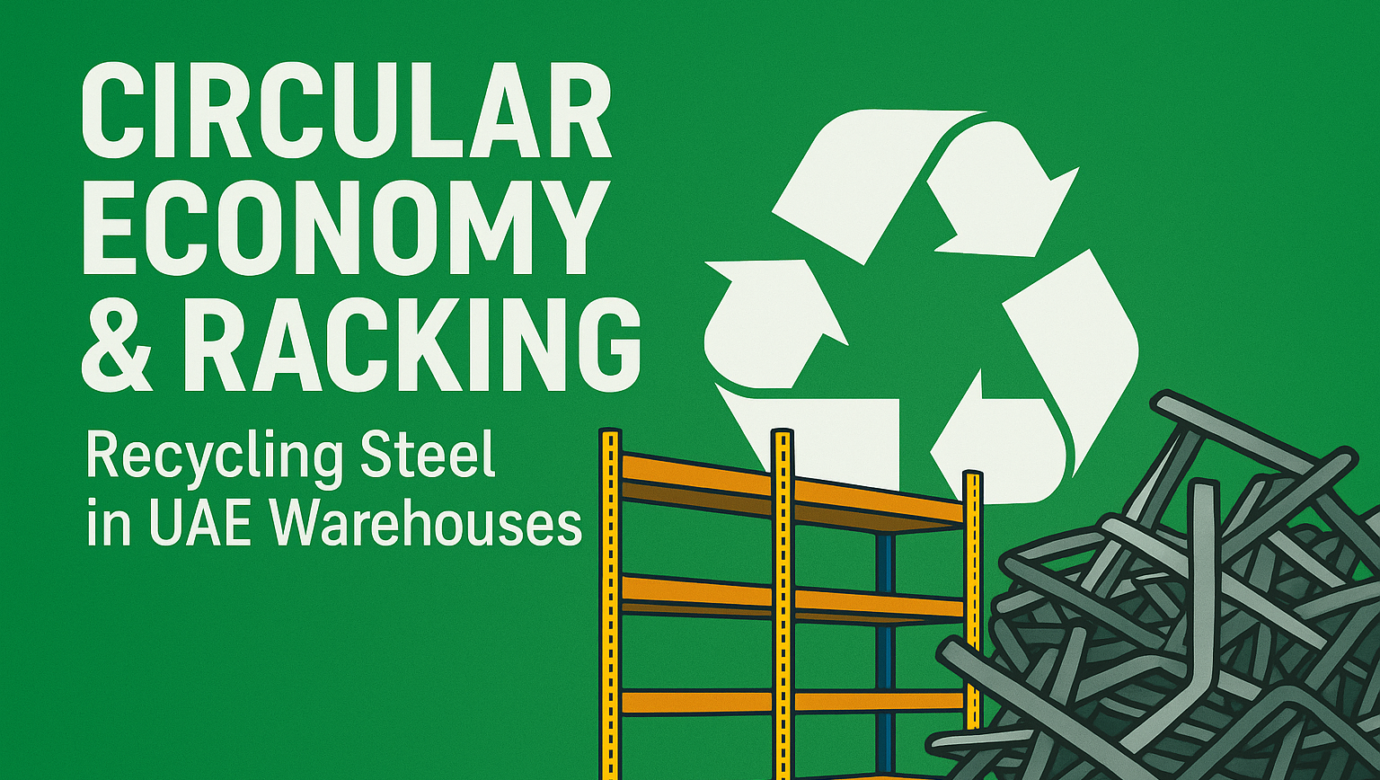 Circular Economy & Racking: Recycling Steel in UAE Warehouses