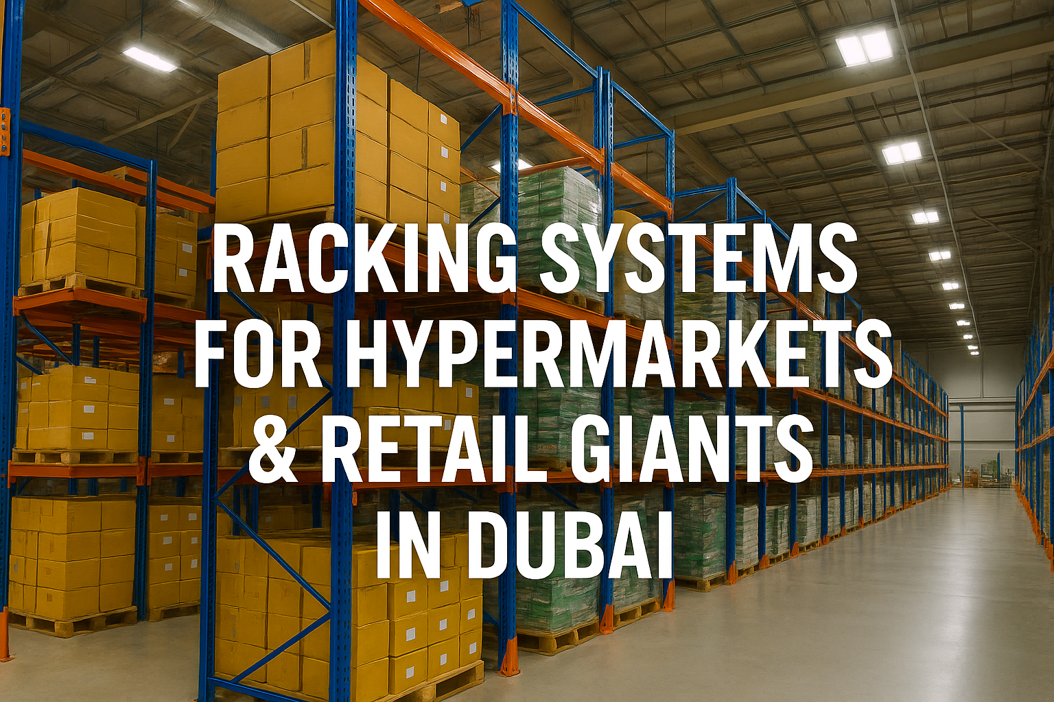 Racking Systems for Hypermarkets & Retail Giants in Dubai