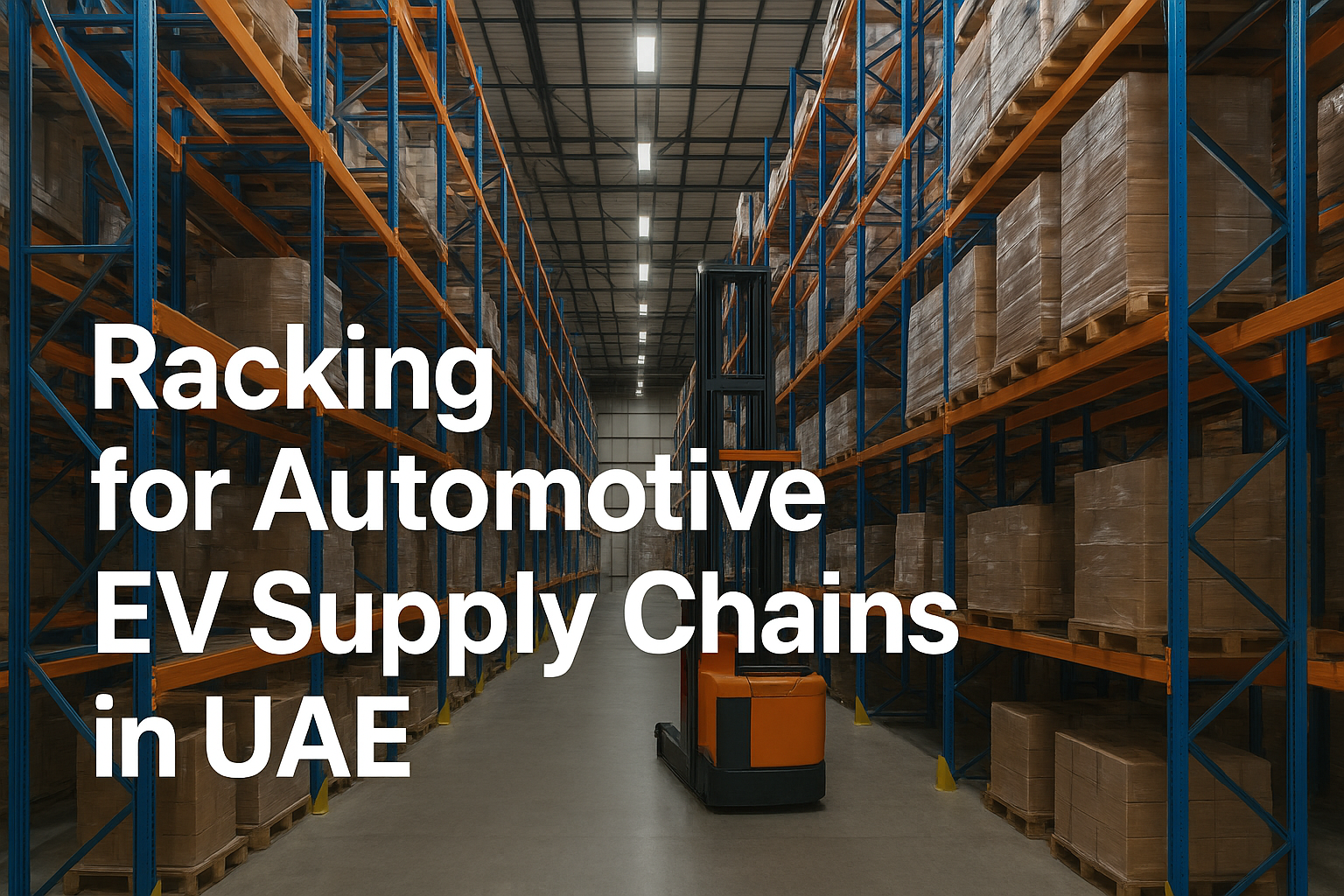 Racking for Automotive EV Supply Chains in UAE