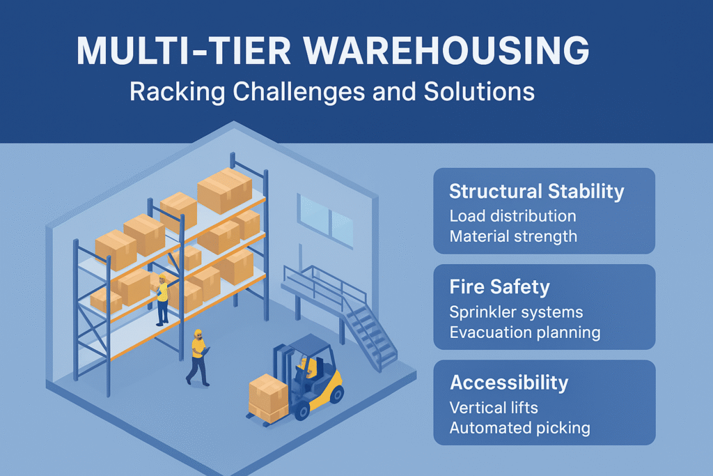 Multi-Tier Warehousing: Racking Challenges and Solutions
