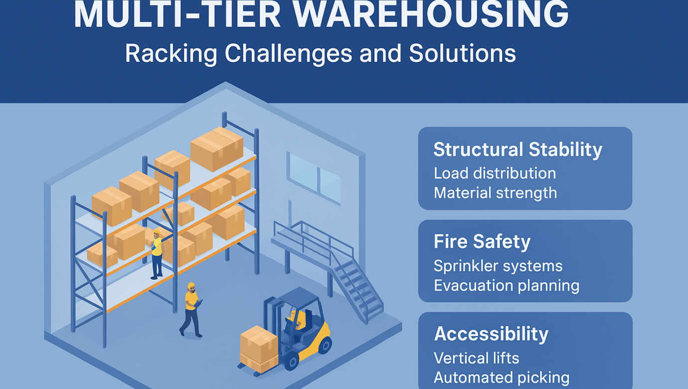Multi-Tier Warehousing: Racking Challenges and Solutions