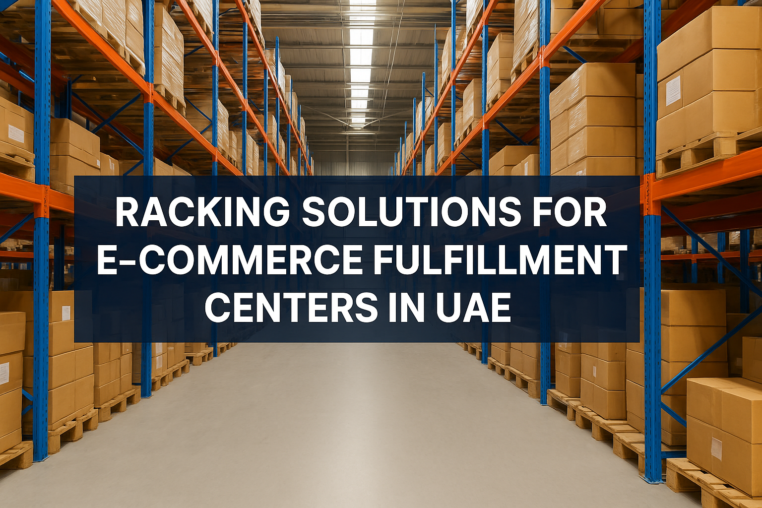 Racking Solutions For E-commerce Fulfillment Centers In Uae