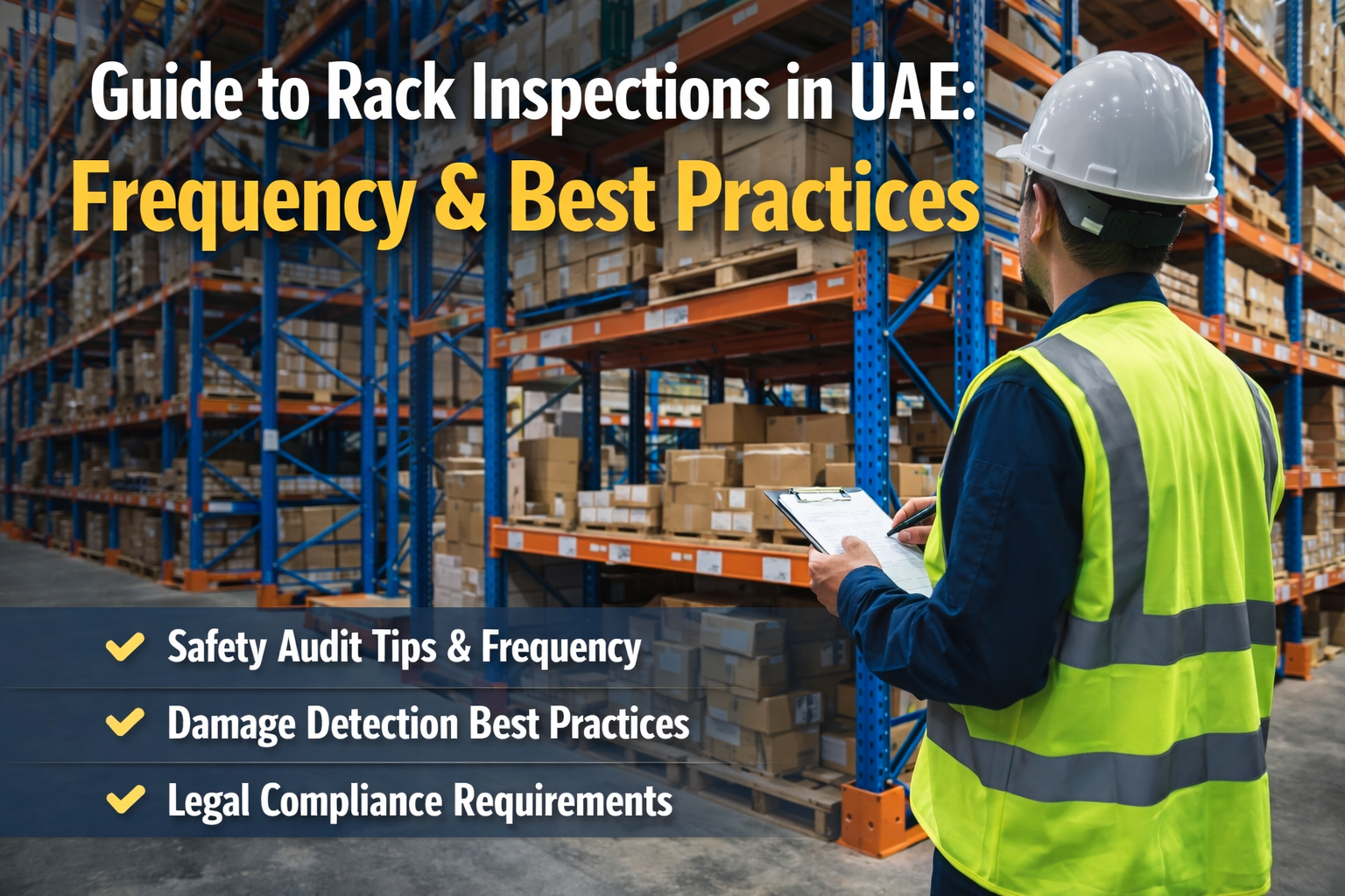 Guide to Rack Inspections in UAE: Frequency & Best Practices
