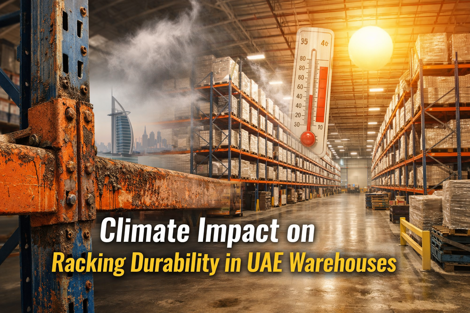 How Climate Affects Racking Durability in UAE Warehouses