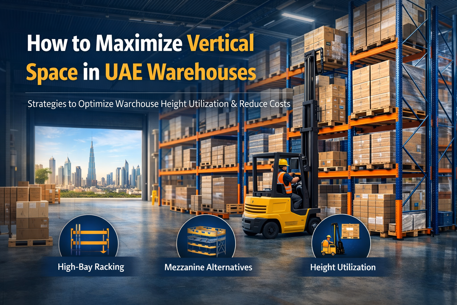 How to Maximize Vertical Space in UAE Warehouses