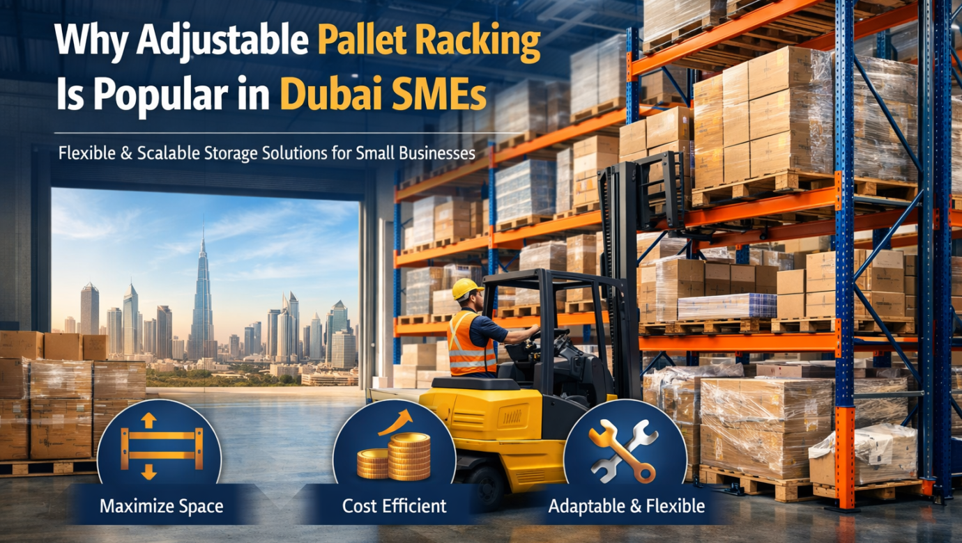 Why Adjustable Pallet Racking Is Popular in Dubai SMEs