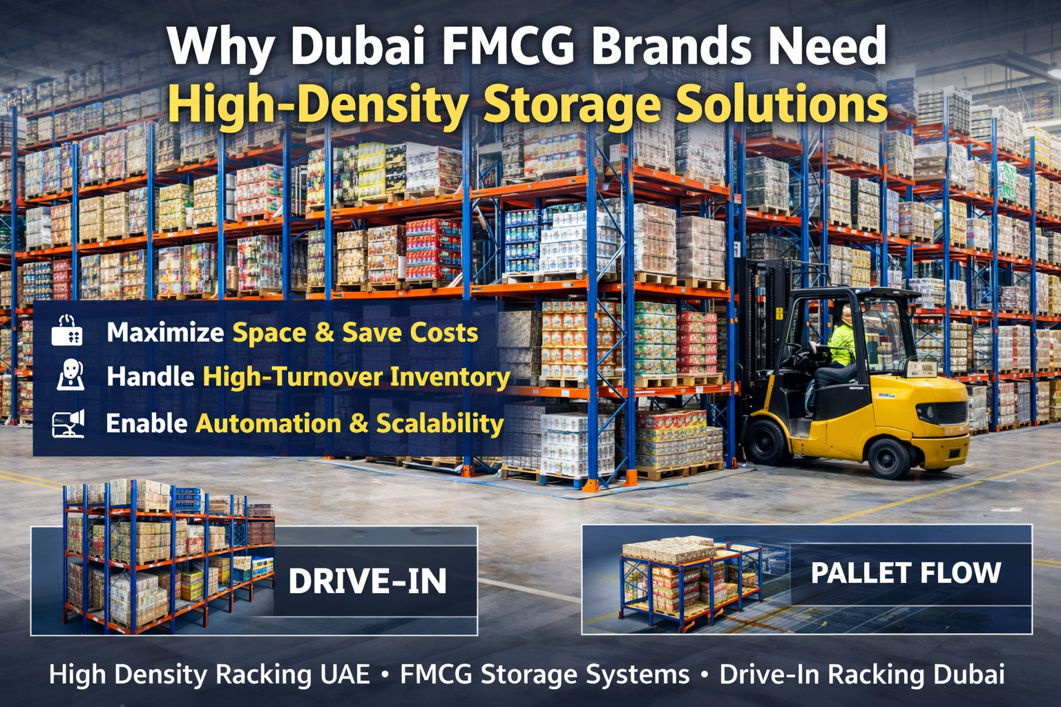 Why Dubai FMCG Brands Need High-Density Storage Solutions