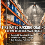 Fire Rated Racking Coatings for UAE High Risk Warehouses