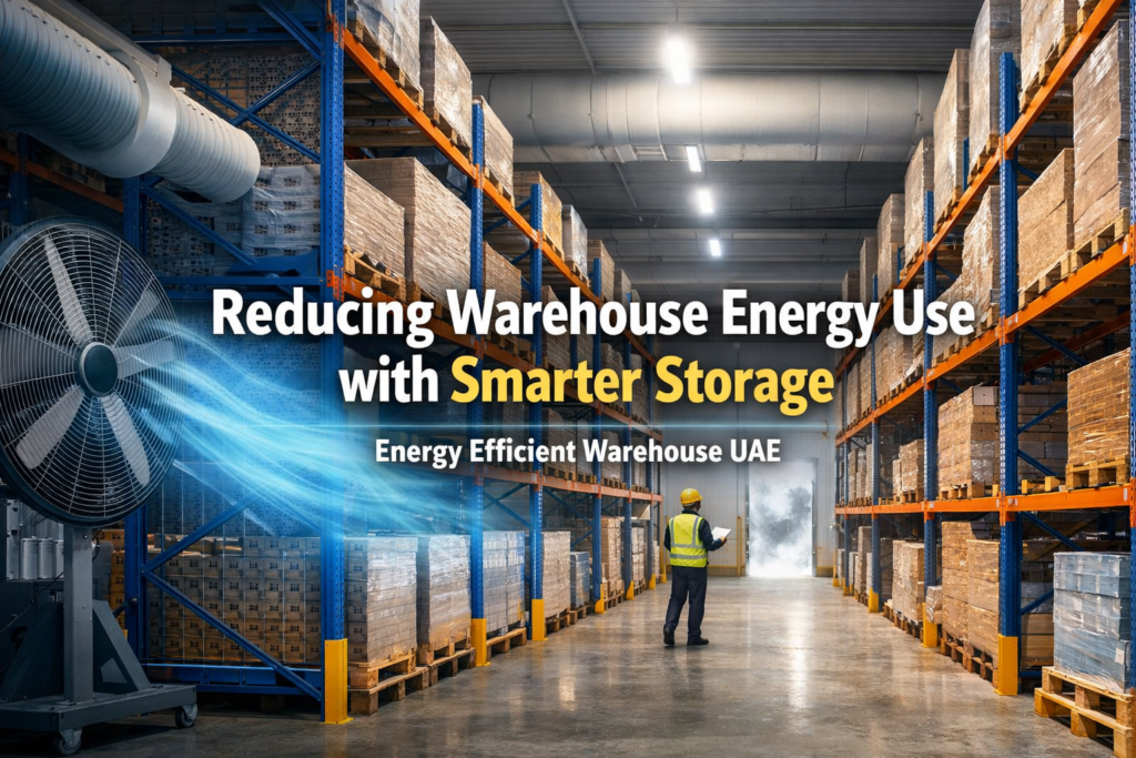 How to Reduce Warehouse Energy Use with Smarter Storage