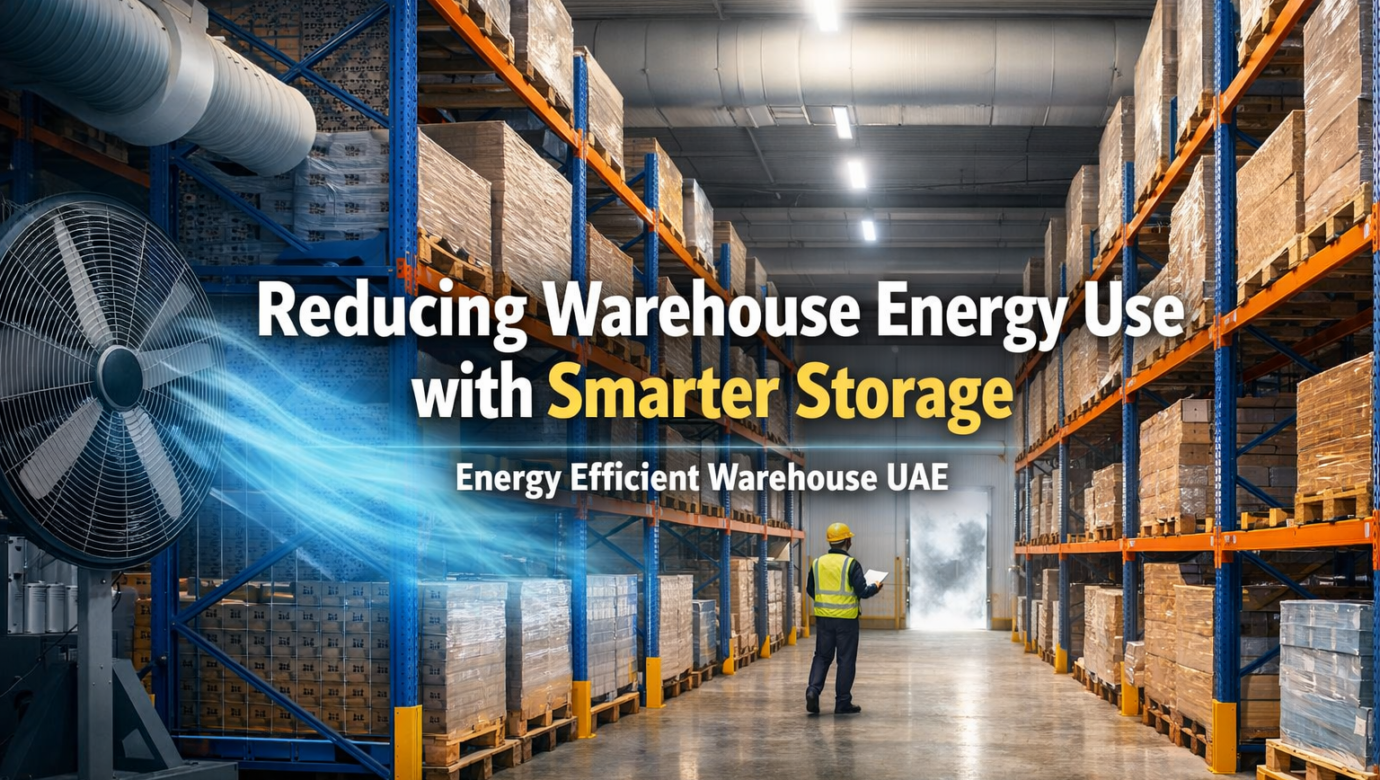 How to Reduce Warehouse Energy Use with Smarter Storage