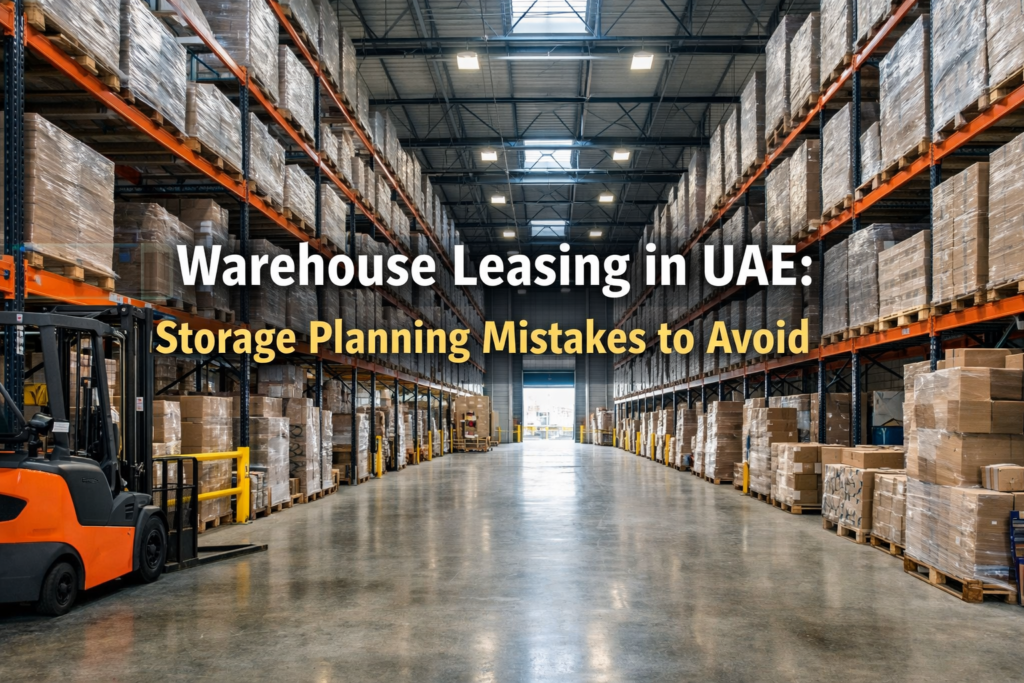 Warehouse Leasing in UAE: Storage Planning Mistakes to Avoid