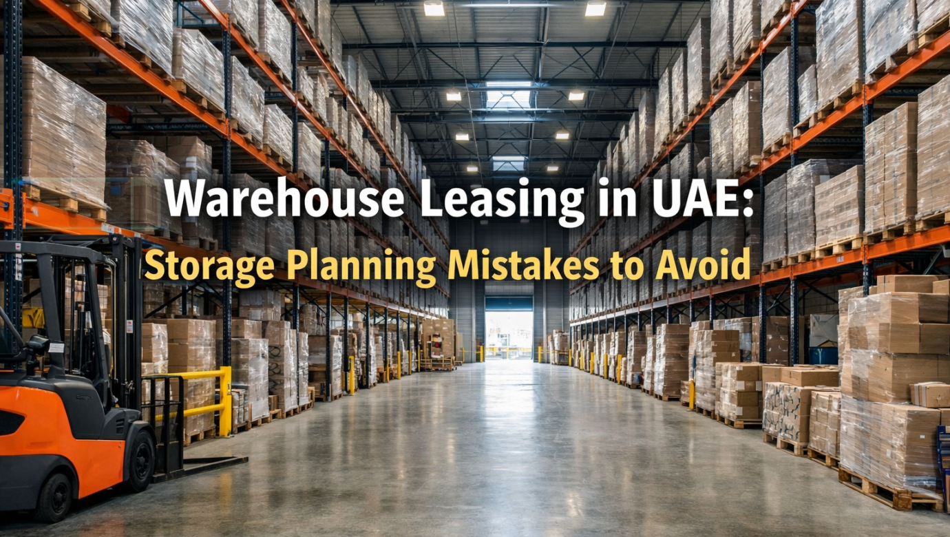 Warehouse Leasing in UAE: Storage Planning Mistakes to Avoid