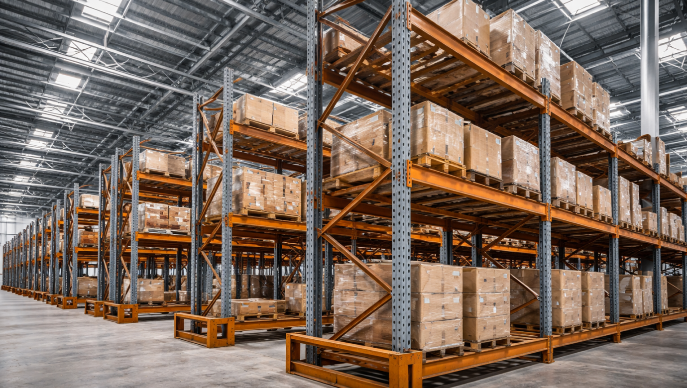 Weathering Steel Racking in UAE Warehouse Environments