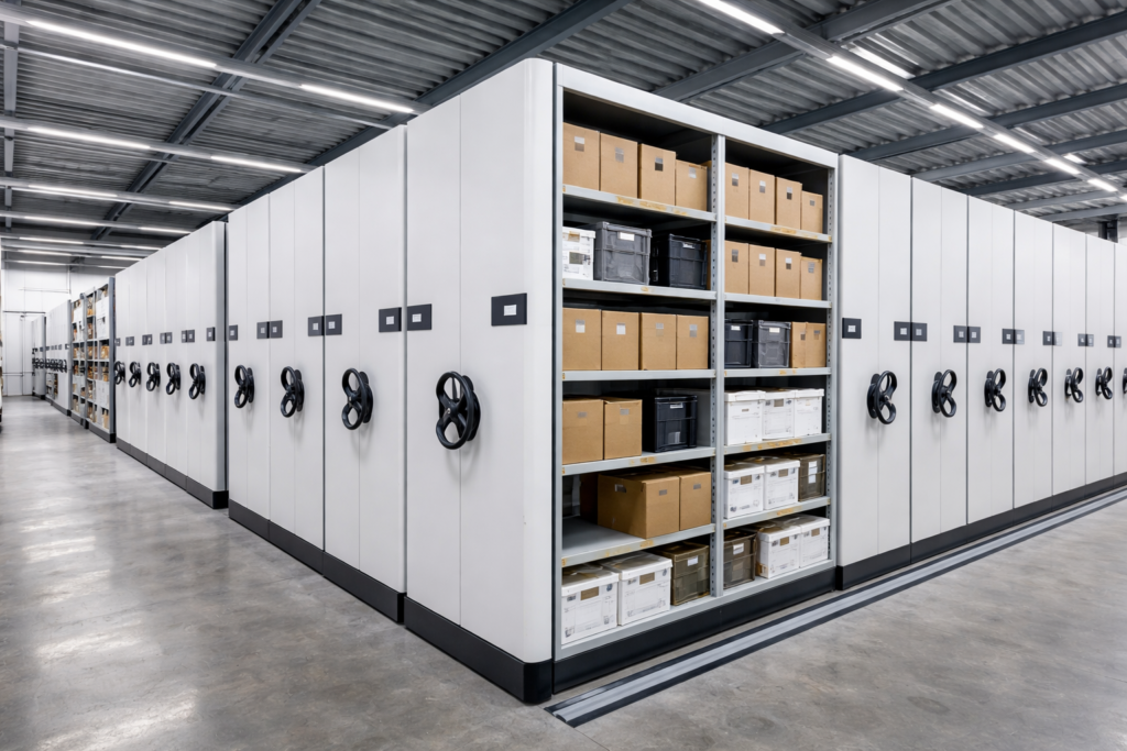 Mobile Shelving UAE- Complete 2026 Guide