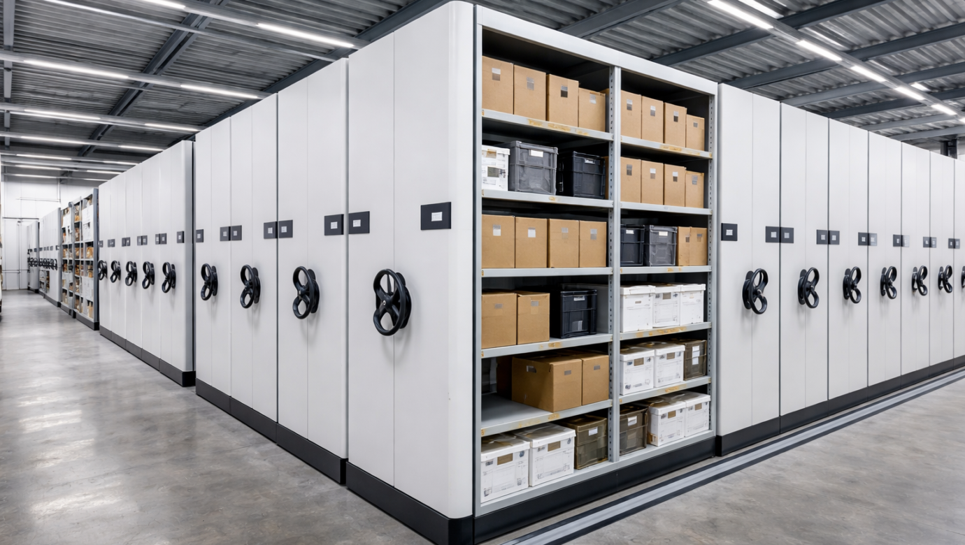 Mobile Shelving UAE- Complete 2026 Guide