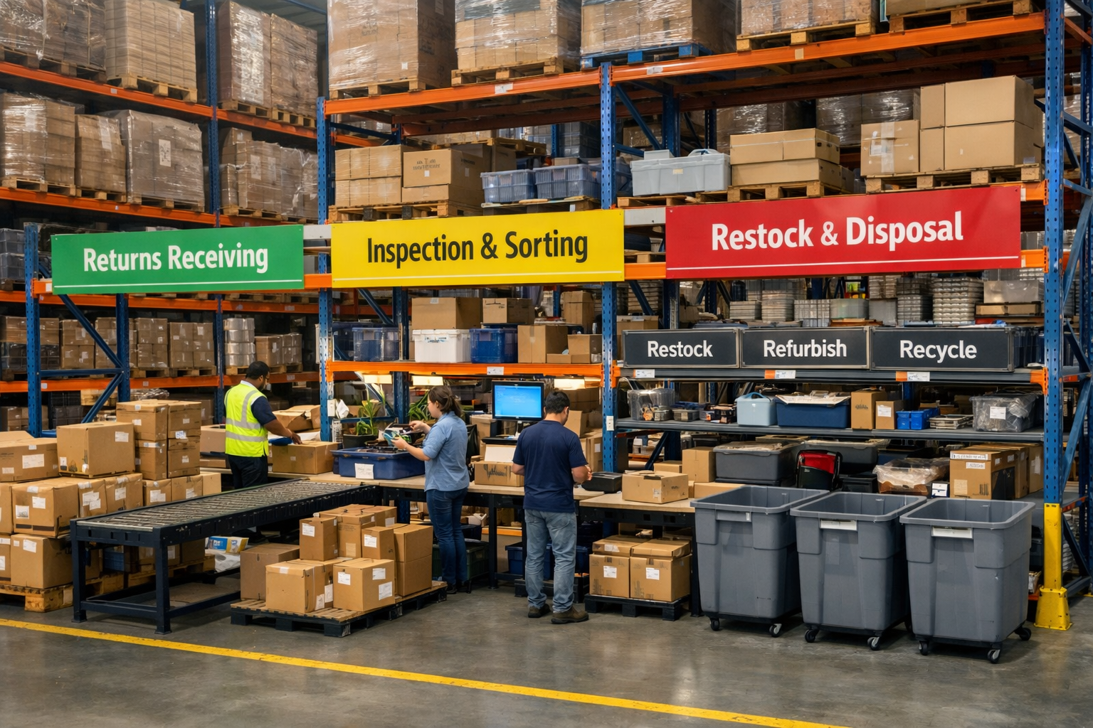 Reverse Logistics Racking: Design Considerations for Returns