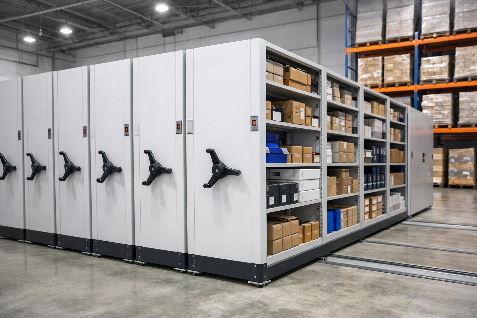 Mobile Shelving in Dubai, UAE for Modern Storage Efficiency