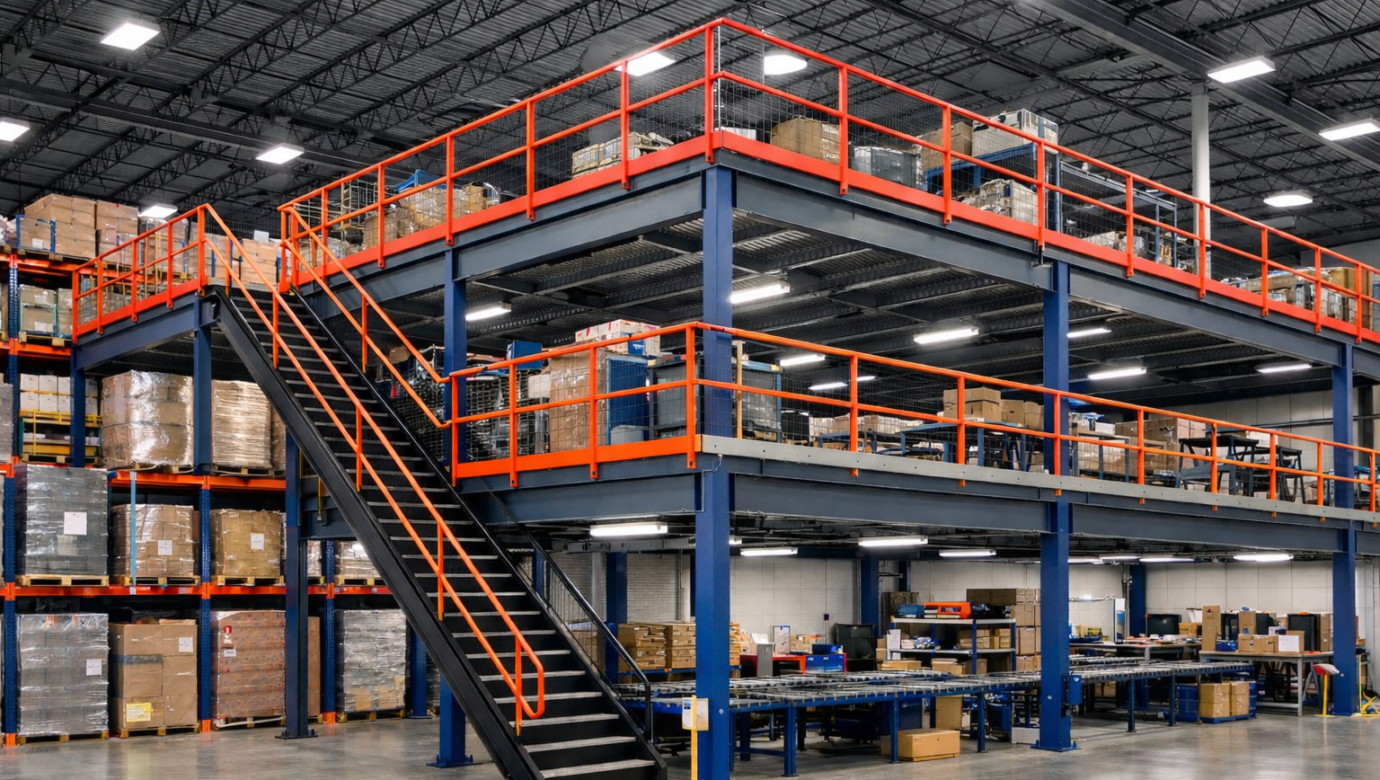 Custom Mezzanine Floor Solutions for Modern Warehouses