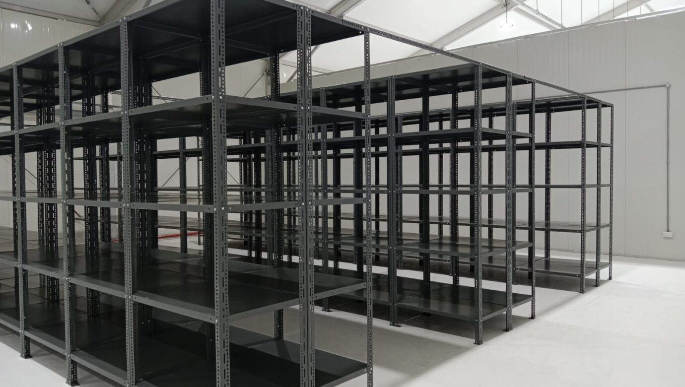 Stargate Project – Slotted Angle Shelving