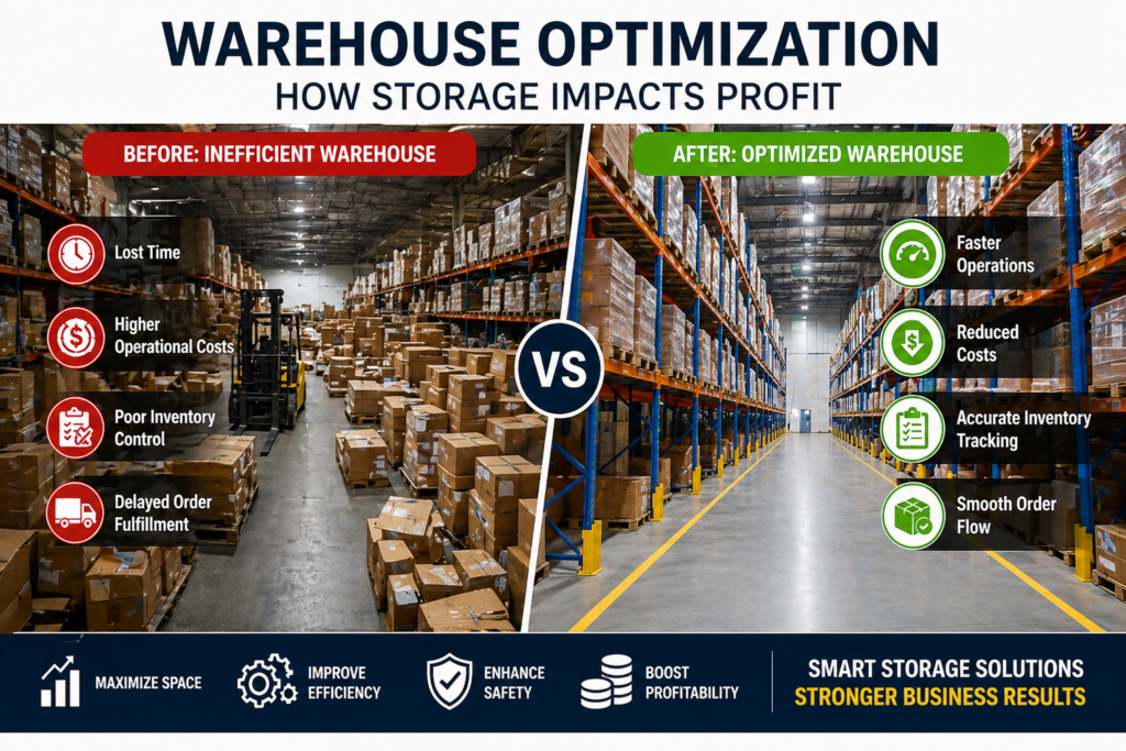Warehouse Optimization: How Storage Impacts Profit - Planet Racking