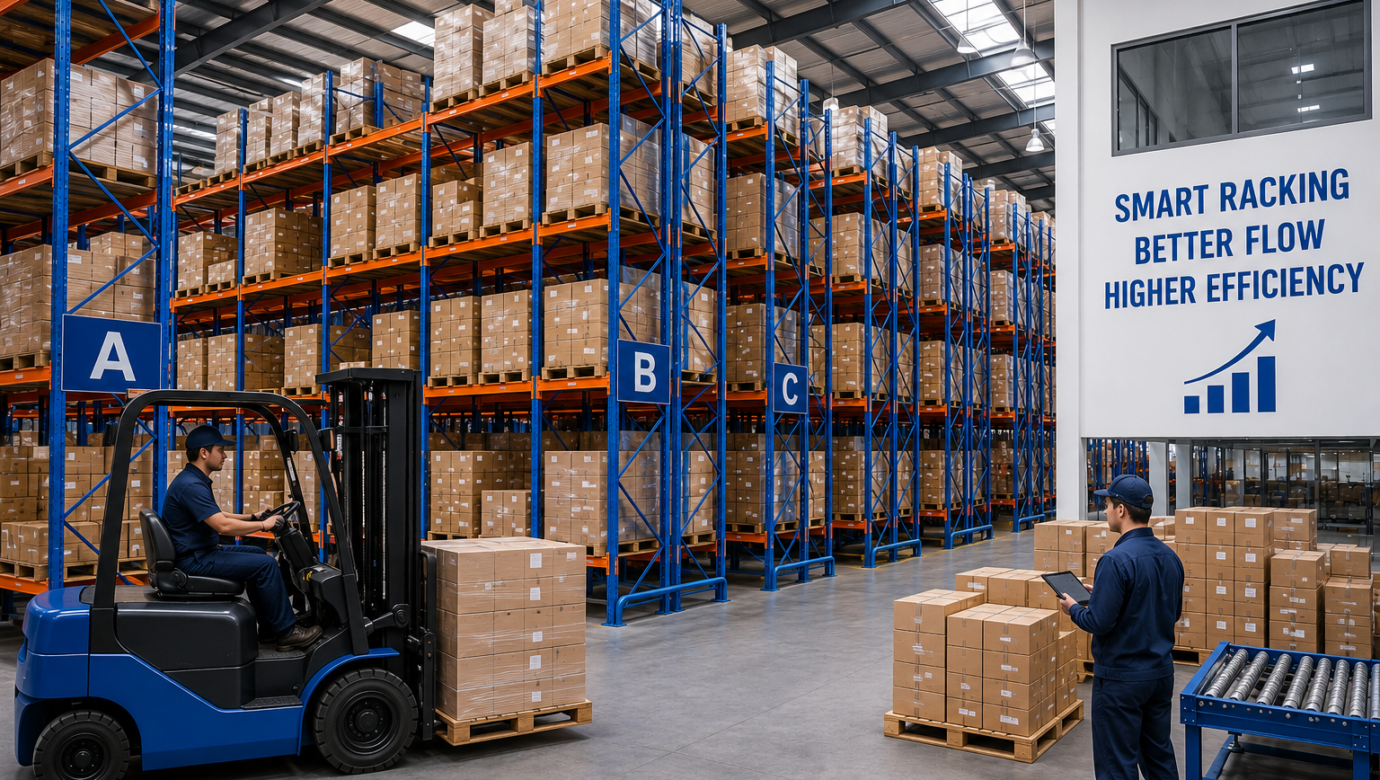 How to Optimize Your Warehouse Flow with Smart Racking