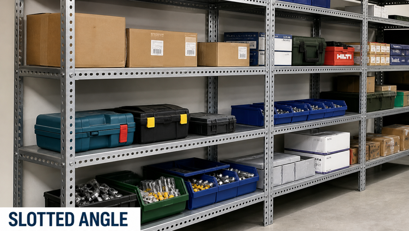 What Is Slotted Angle Shelving System?