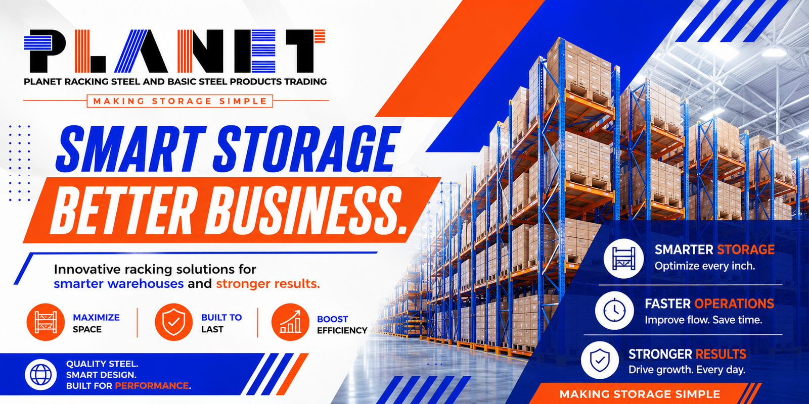 Planet Racking Dubai's Leading Racking and Shelving Supplier for Industrial Storage Solutions