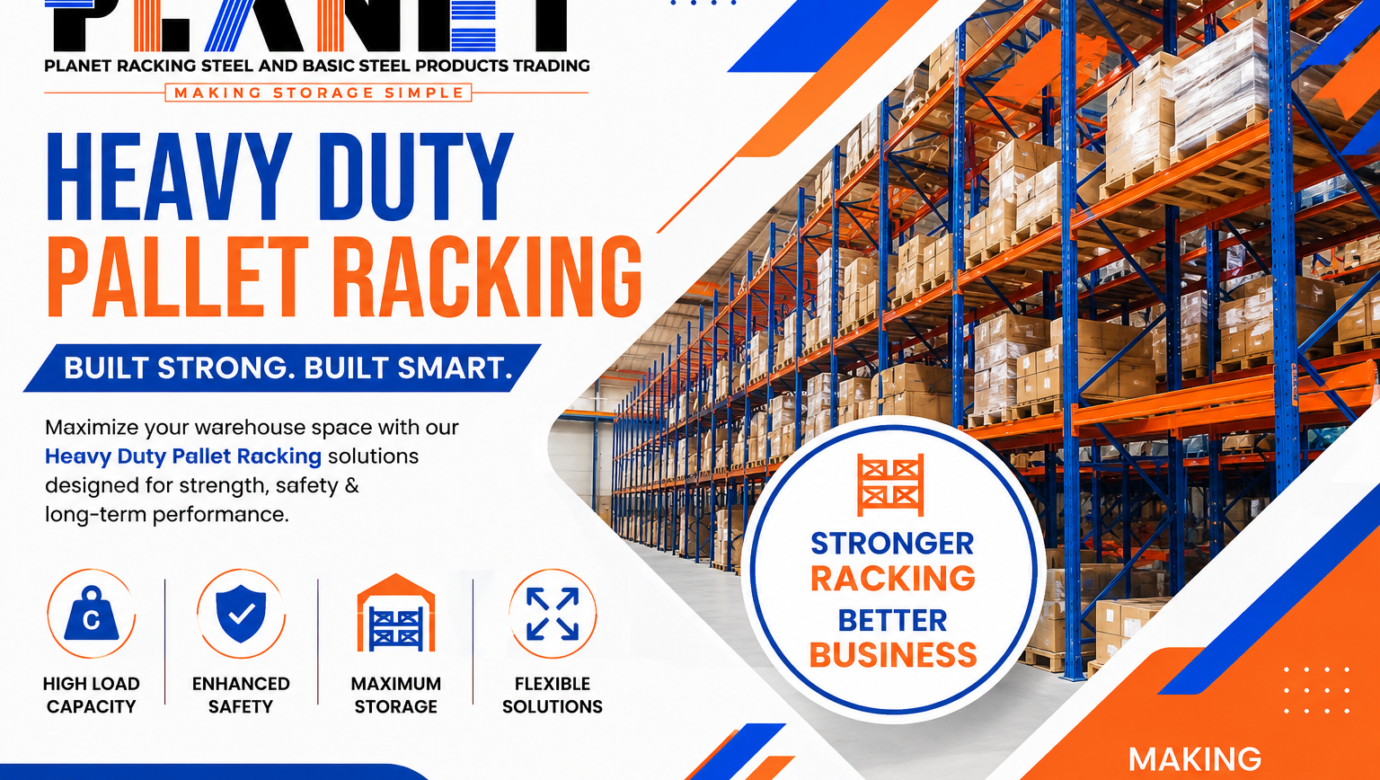 Heavy Duty Pallet Racking for FMCG Distribution Centers