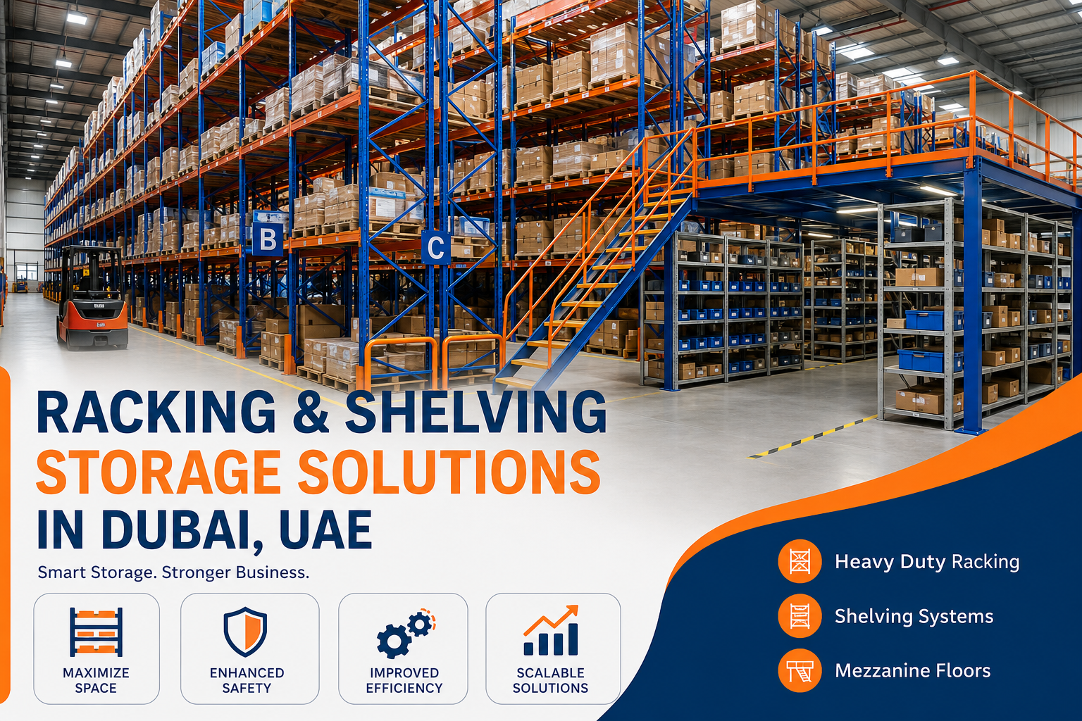 Racking and Shelving Storage Solutions in Dubai, UAE