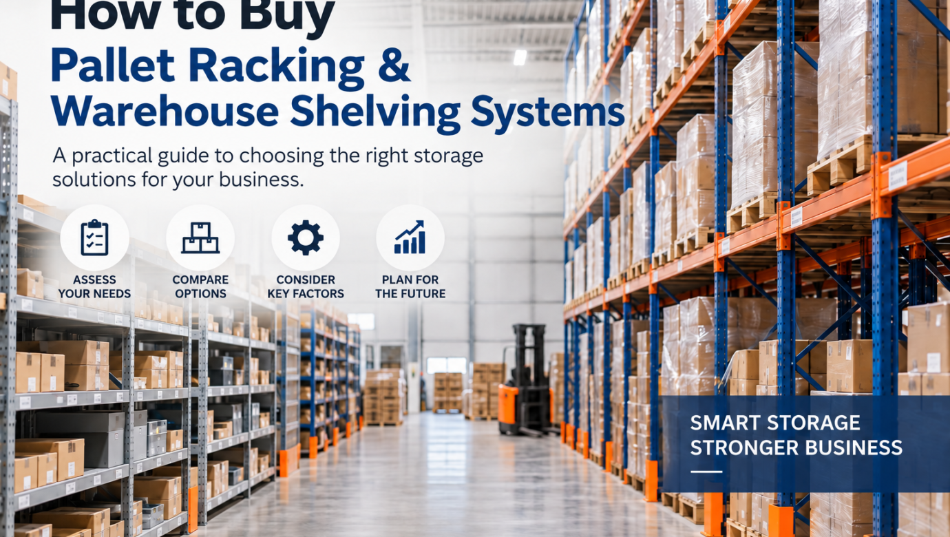 Buy Pallet Racking & Warehouse Shelving Systems