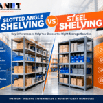 Slotted Angle Shelving vs Steel Shelving: Key Differences
